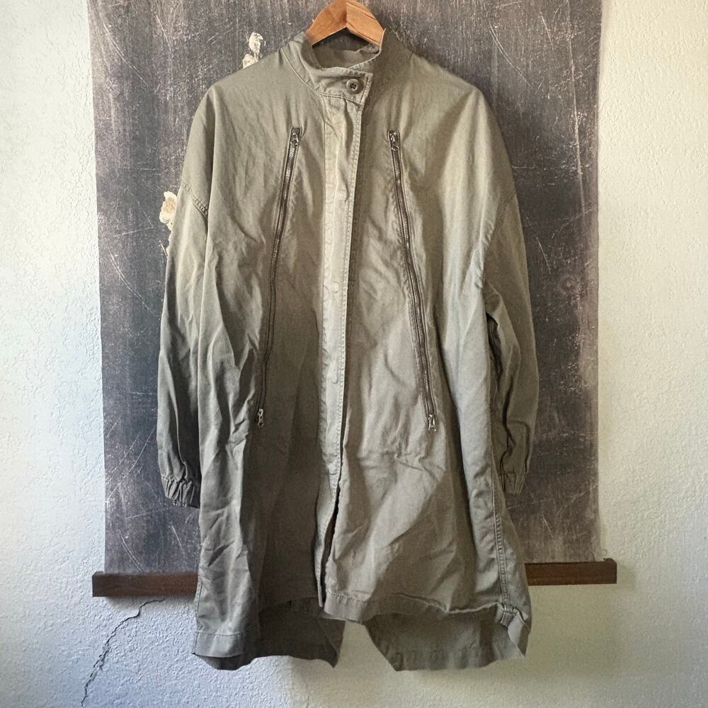 MM6 Maison‎ Margiela Zip Detail Jacket Size 44 or US Size 8 XL - Picture 7 of 14